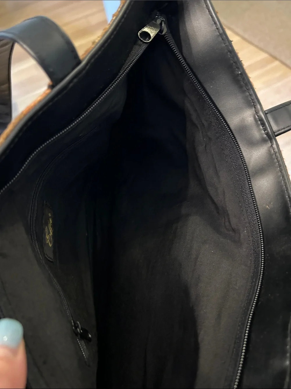 NWOT small sachtel patterned bag